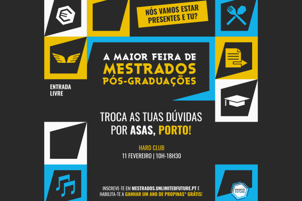 Feira de Mestrados e Pós-Graduações no Porto